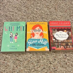 3 Books - Bookshop on the Shore, The Bookish Life of Nina Hill, Well Met